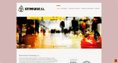 Desktop Screenshot of extinfuegosl.com